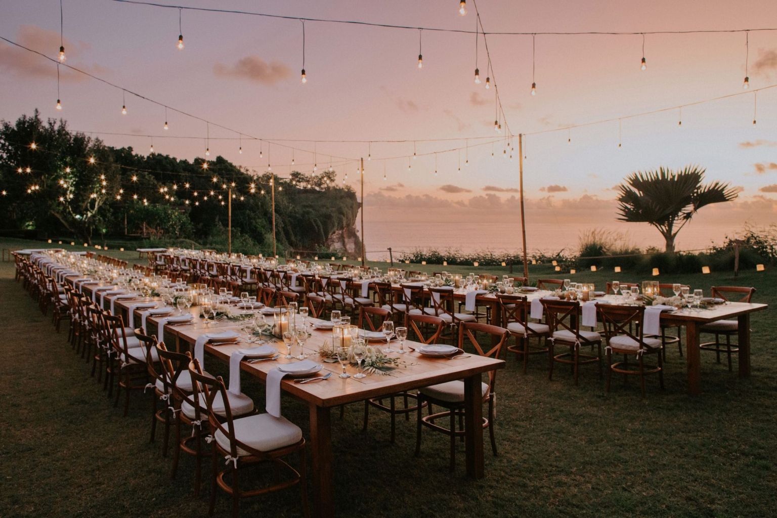Secret Wedding Venue Reception at Uluwatu Surf Villas