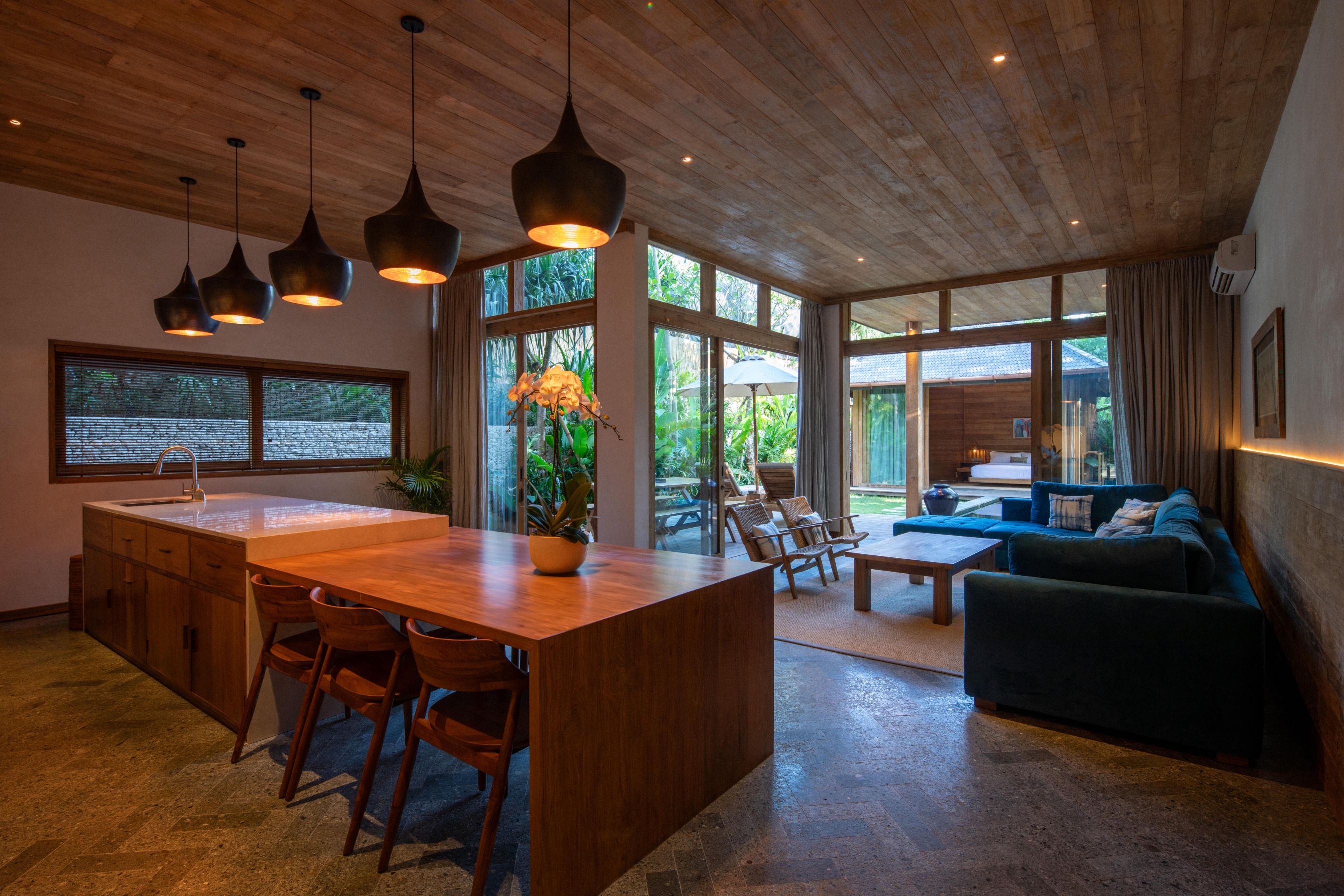 Residence 11 - Kitchen & Living Room