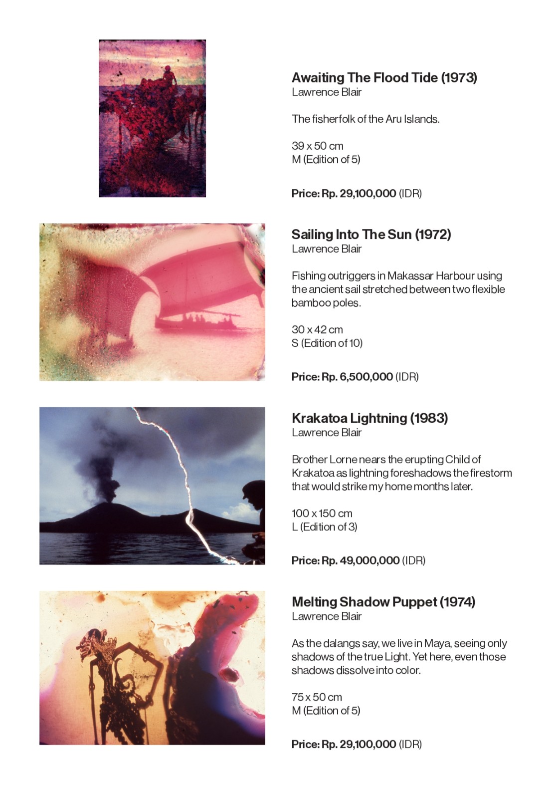 Uluwatu Surf Villas - Art Catalogue - March 2026