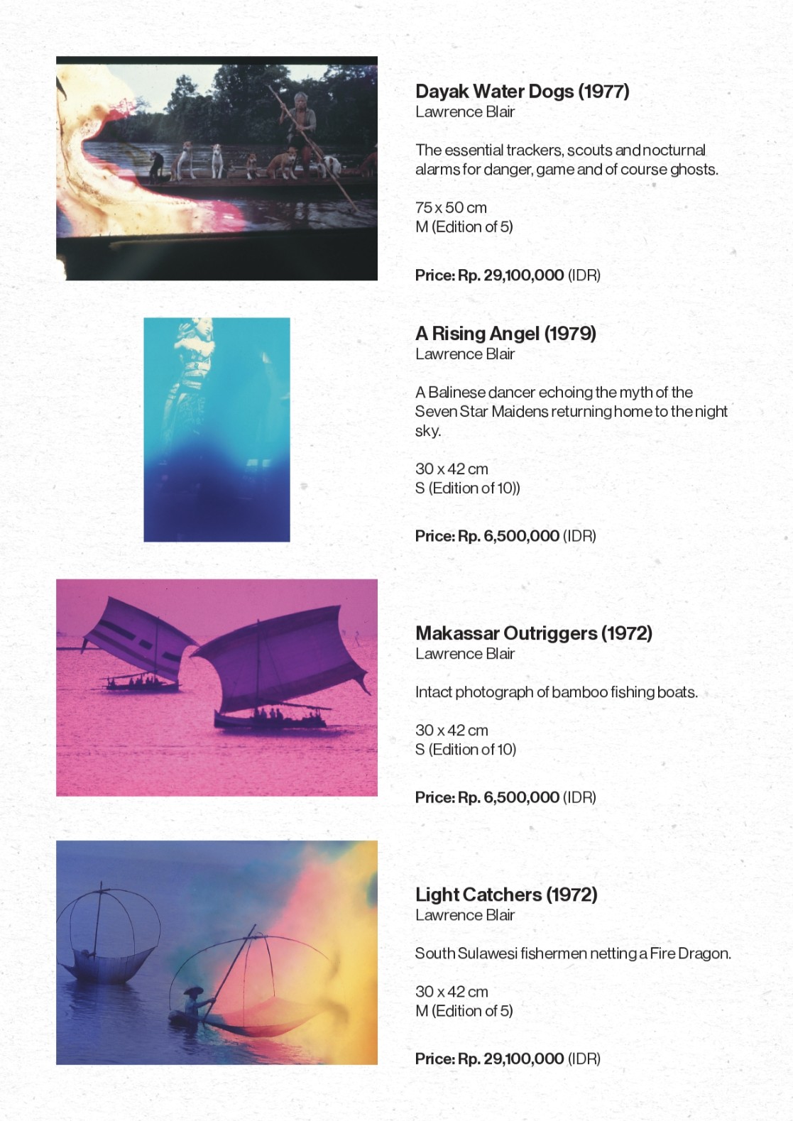 Uluwatu Surf Villas - Art Catalogue - March 2026